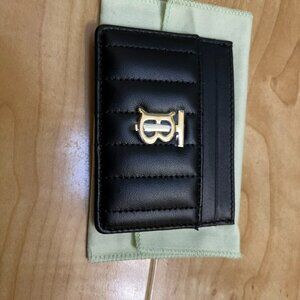 Burberry Lola Logo Card Holder Black